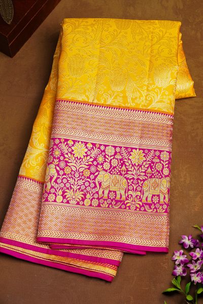 Royal Blue Silk Saree